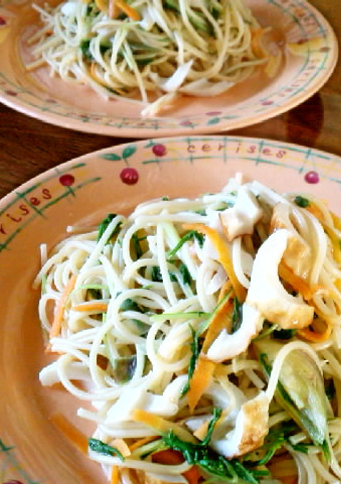 ちくわの和風パスタ-レシピのメイン写真