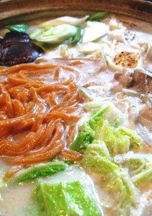 体の芯からポカポカ♪赤うどん飛鳥鍋-レシピのメイン写真