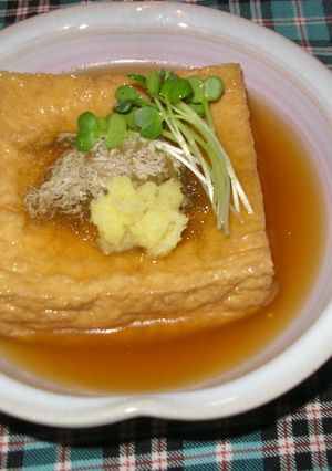 ♪厚揚げの揚げ出し風♪-レシピのメイン写真