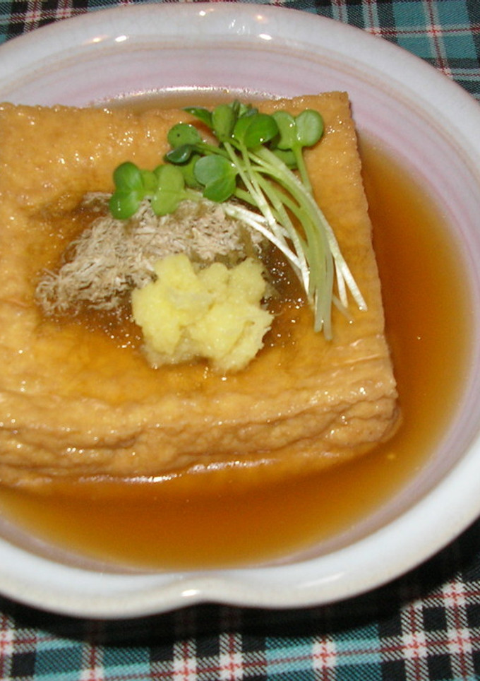 ♪厚揚げの揚げ出し風♪-レシピのメイン写真