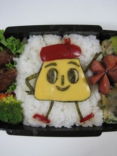 簡単キャラ弁☆ポリンキー-レシピのメイン写真