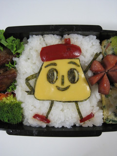 簡単キャラ弁☆ポリンキー-レシピのメイン写真
