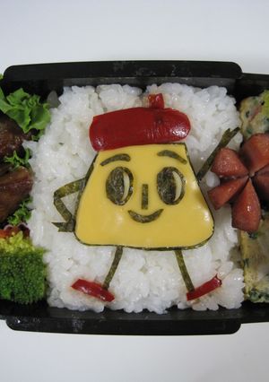 簡単キャラ弁☆ポリンキー-レシピのメイン写真
