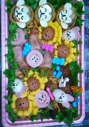 遠足に☆動物お弁当♪-レシピのメイン写真