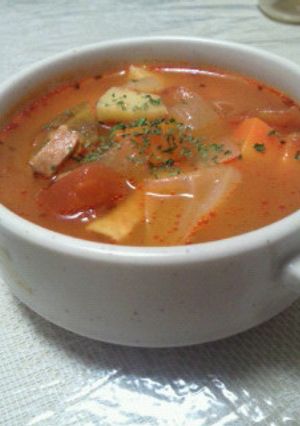 栄養たっぷりミネストローネ!!-レシピのメイン写真