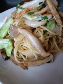 あるものでにんにく入り和風スパゲティ-レシピのメイン写真
