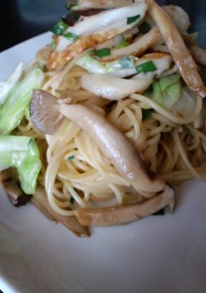 あるものでにんにく入り和風スパゲティ-レシピのメイン写真