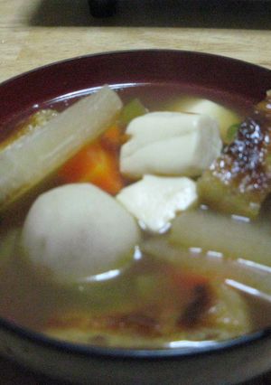 ずぼらけんちん汁-レシピのメイン写真