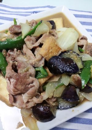 メインのおかずに！茄子の味噌炒め-レシピのメイン写真
