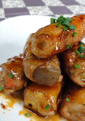 みんな大好き～野菜たちの肉巻き♪-レシピのメイン写真