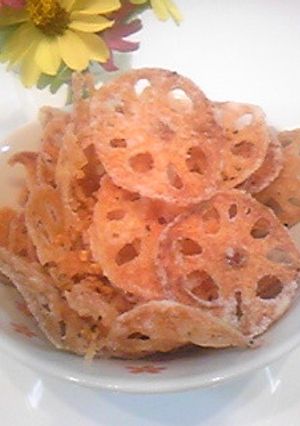 スパイシーレンコンチップ-レシピのメイン写真