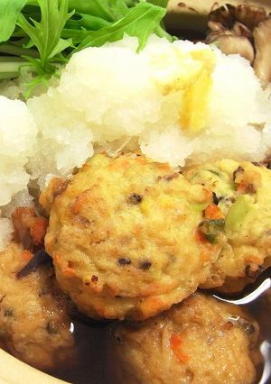 ひりゅうずゴロゴロ♪みぞれ鍋-レシピのメイン写真