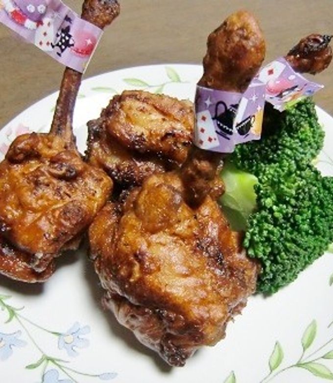 充実野菜で下味つけた、ハロウィン唐揚げ-レシピのメイン写真