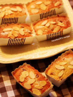 ☆アーモンドとクルミのプチケーキ☆-レシピのメイン写真