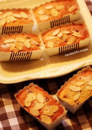 ☆アーモンドとクルミのプチケーキ☆-レシピのメイン写真