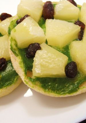 パインと抹茶のチーズケーキ風トースト～-レシピのメイン写真