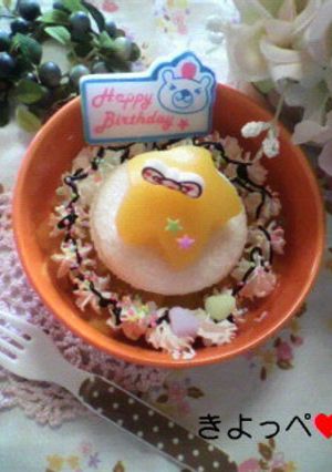 キラキラ星のふるぱんケーキ♪-レシピのメイン写真