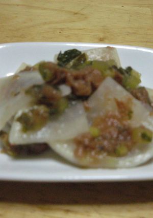 大根と梅のお漬物-レシピのメイン写真