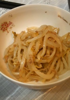 もやしが美味しくなる☆さっとひき肉と煮☆-レシピのメイン写真