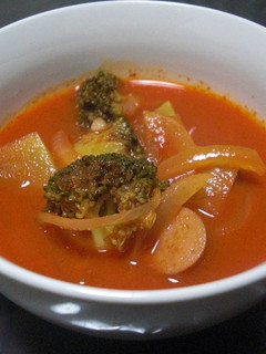 野菜ジュースde野菜たっぷりスープ-レシピのメイン写真