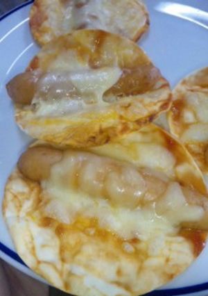 餃子の皮で簡単ピザ♪-レシピのメイン写真
