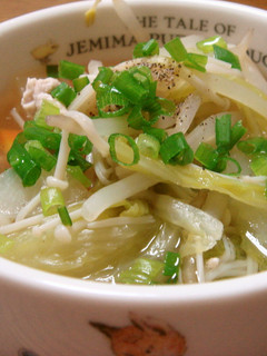 お鍋の翌日野菜スープ-レシピのメイン写真
