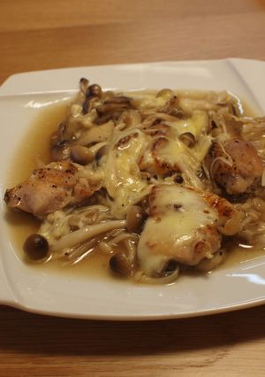 鶏肉＆いろいろきのこのチーズ焼き-レシピのメイン写真