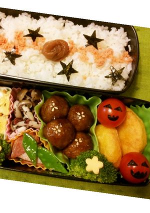 簡単♡お弁当に✿ゴマで小花✿-レシピのメイン写真