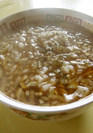 袋麺でなんちゃって竹岡式ラーメン-レシピのメイン写真