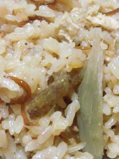 ちりめん山椒の炊き込みご飯-レシピのメイン写真