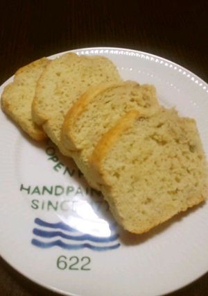 ＨＭで簡単！早い！もちもちバナナケーキ-レシピのメイン写真