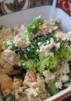 豆腐とツナの白和え-レシピのメイン写真