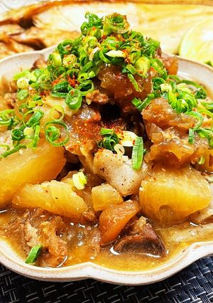 圧力鍋で♪牛すじの煮込み-レシピのメイン写真