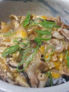 豚の卵とじ丼-レシピのメイン写真