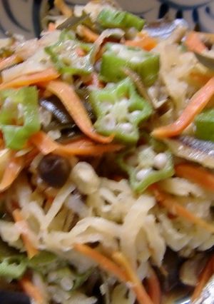 野菜たっぷり！千切り大根の五目煮-レシピのメイン写真