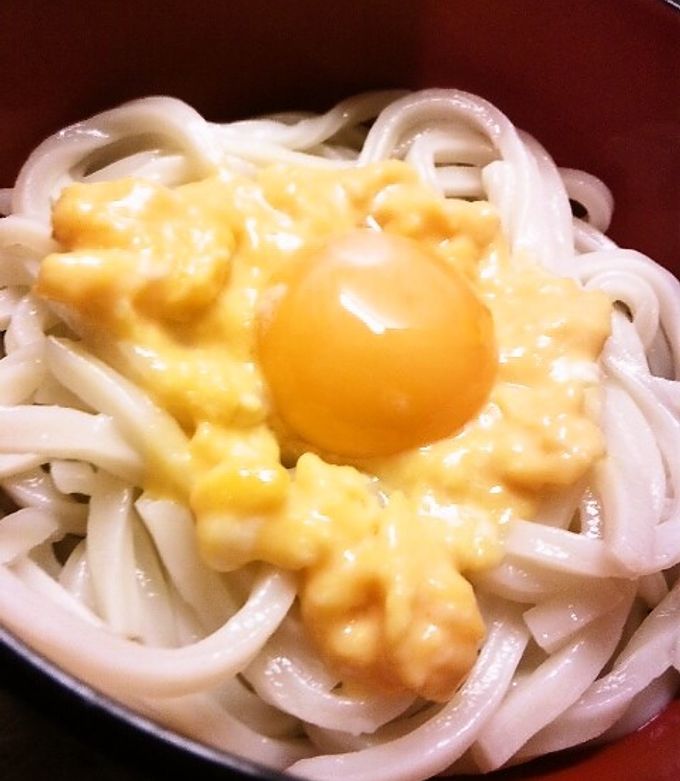 とろ~り濃厚!釜玉のうどん(●'◡'●)-レシピのメイン写真