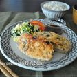 パクパクにっこり☆サーモン野菜ハンバーグ