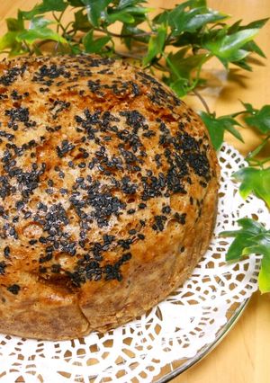 郷土の味・フワフワがんづき♪(蒸しパン)-レシピのメイン写真