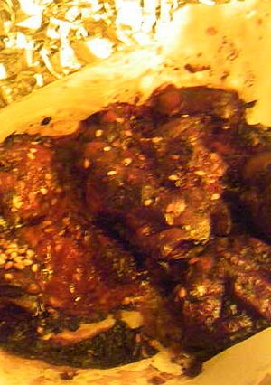 鶏レバーの焼肉のタレコチュジャン焼き-レシピのメイン写真