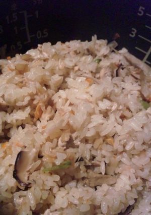 鶏五目炊き込みご飯-レシピのメイン写真