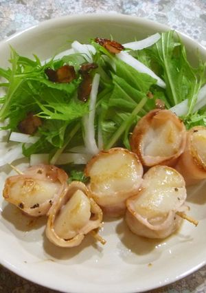 帆立のベーコン巻-レシピのメイン写真