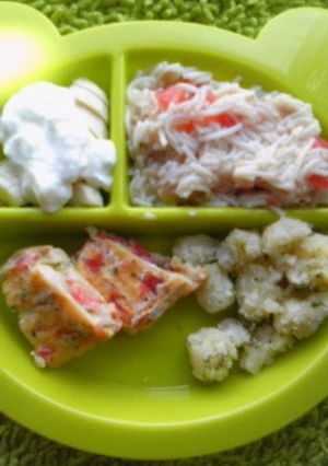 野菜オムレツ 離乳食-レシピのメイン写真