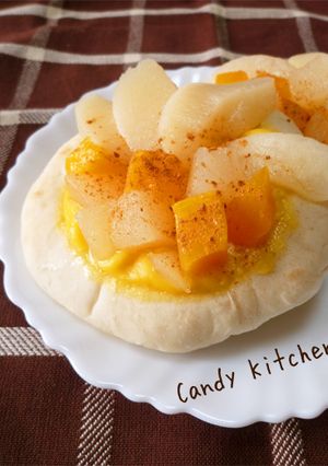 発酵なし!朝ごパン♪ベーグルフルーツパン-レシピのメイン写真