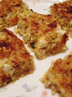 葱と豆腐を入れた~焼き卵ご飯-レシピのメイン写真