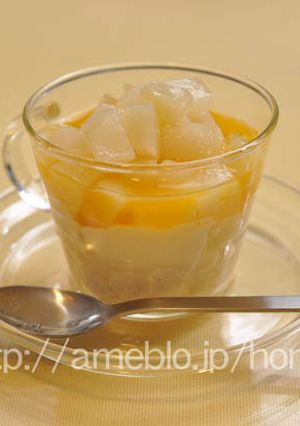 お豆腐を使った、簡単デザートヴェリーヌ-レシピのメイン写真