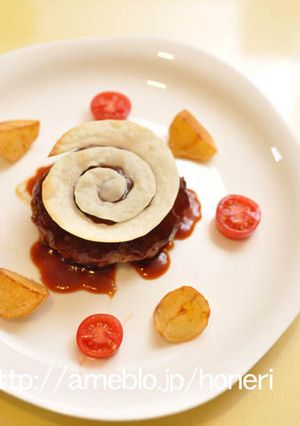 パリパリマッキー ハンバーグ-レシピのメイン写真