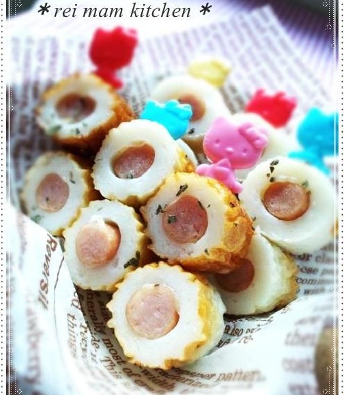 ✿お弁当に♪ポークビッツで♡チーちく✿-レシピのメイン写真