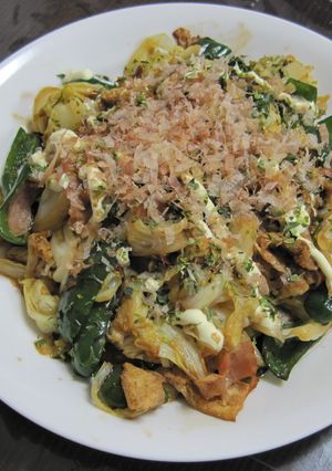 お好み焼き味の炒め物-レシピのメイン写真