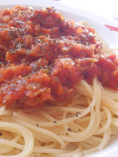 野菜のミートソース風和風トマトパスタ★゛-レシピのメイン写真