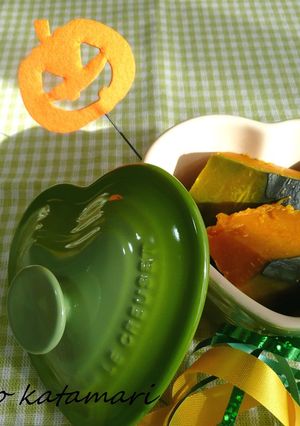 自炊生活応援　かぼちゃの煮物-レシピのメイン写真